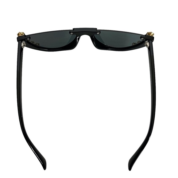 SUNGLASSES SUN GLASSES Shades Rhinestones Cat Eye Plastic Frames Bling Black - Picture 13 of 15